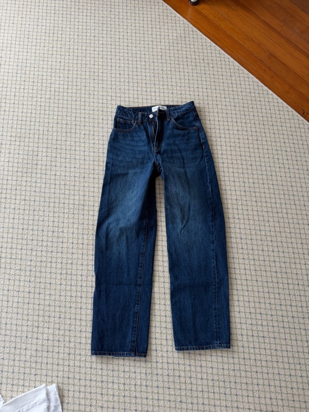 Denim forum Marlo curve fit hi baggy jeans